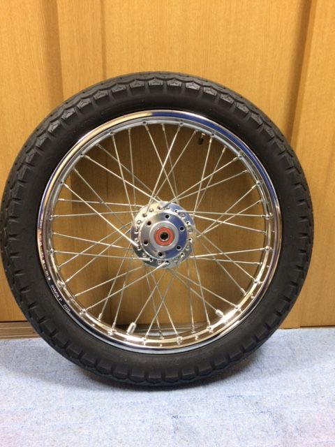 CB750FOUR レストア日記 ホイール組立 ③ ドリブンスプロケット