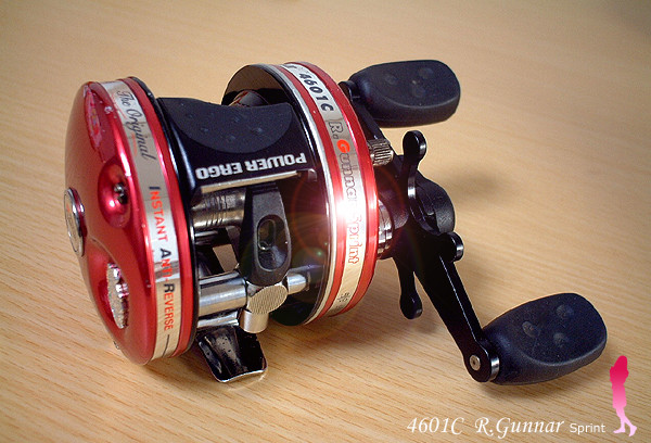 Abu Garcia アンバサダー ambassadeur 4600C Gunnar RED アブ ガルシア