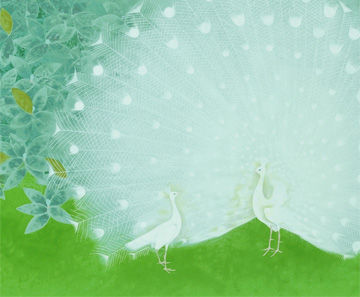 上村淳之『白孔雀』シルクスクリーン入荷しました : 和美三昧blog