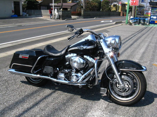 サンダンス】 2003年式FLHR フォークスプリング交換したかった