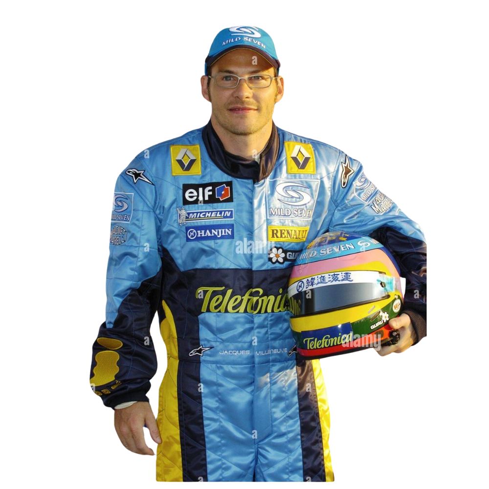 Race Suit Jacques Villeneuve Renault F1 2004s – Pulse Racegear