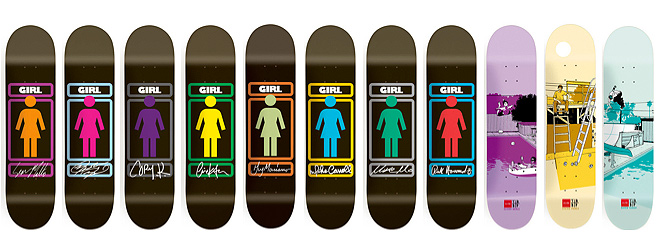 Girl & Chocolate Skateboards – PACIFIC DRIVE SKATEBOARD SHOP