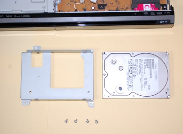 パナソニック DIGA ブルーレイレコーダー DMR-BR500 ハードディスク