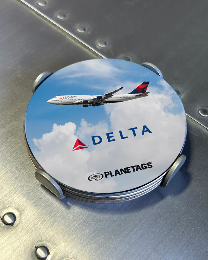 Delta 100 Years Coaster Set – MotoArt PlaneTags