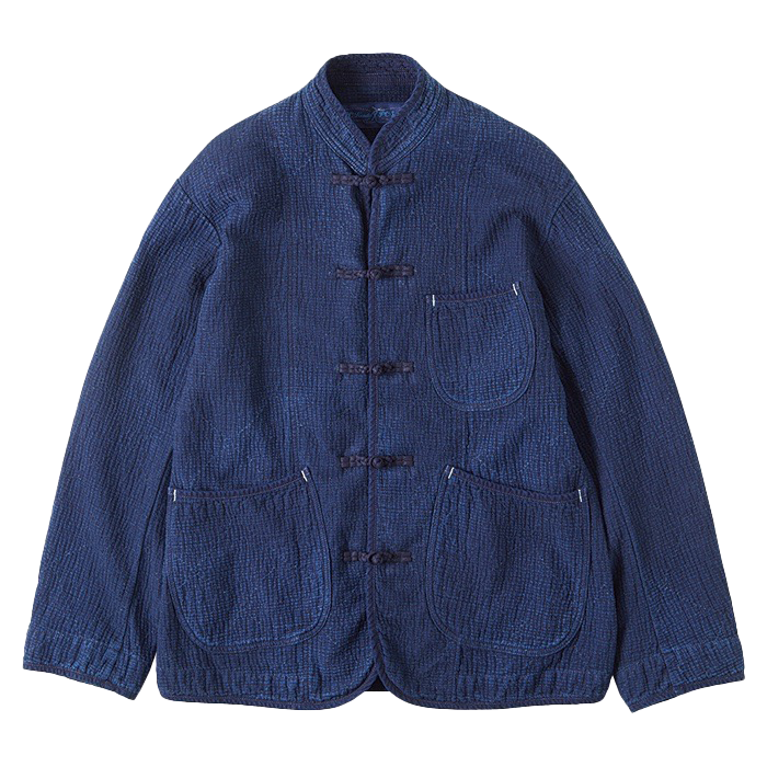 NEW SASHIKO LIGHT CHINESE JACKET -2025SS-（ニュー サシコ ライト
