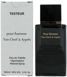 Pour Homme By Van Cleef & Arpels EDT Spray 3.3oz Tester Box 100 ml