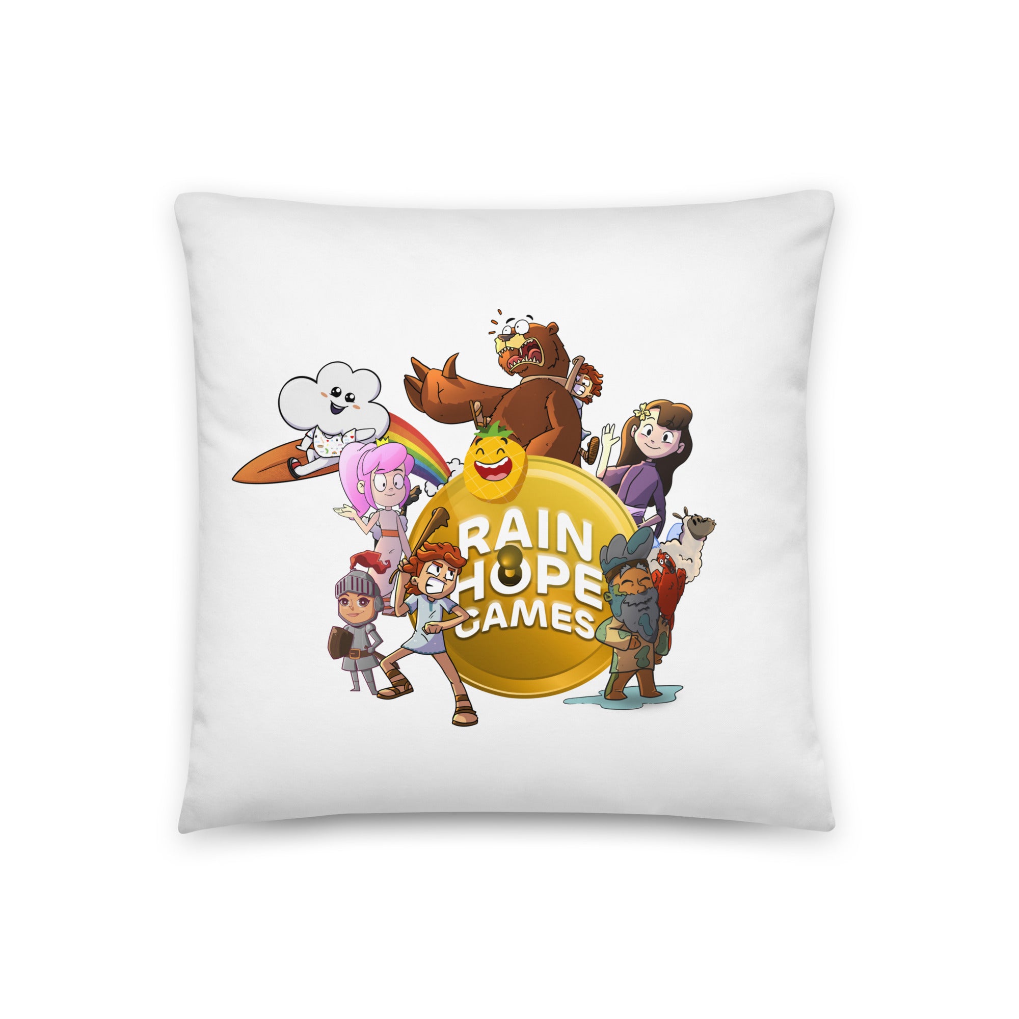 Rain Hope Games Basic Pillow