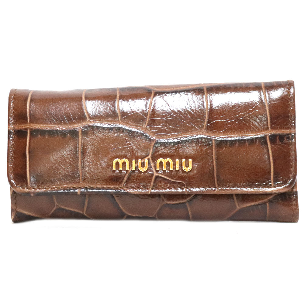 Miu Miu MIU Key Case Ladies Used – 【公式】リサイクルキング