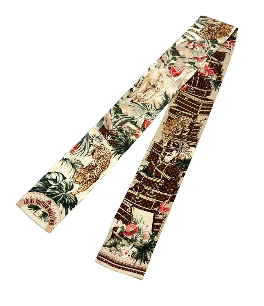 LOUIS VUITTON スカーフ シルク100% バンドー ヴォワイヤージュ