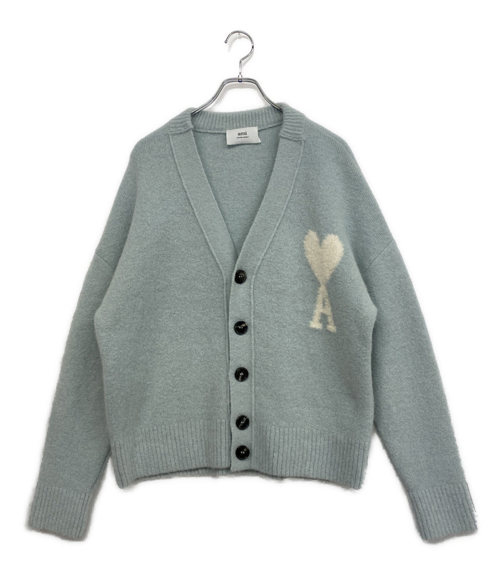 アミパリス カーディガン シャーベットブルー Aハート メンズ SIZE S