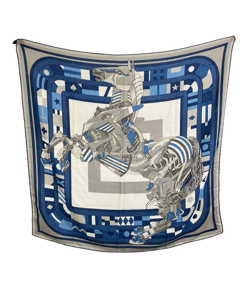 HERMES スカーフ カレ100 ROBOCABAR メンズ エルメス – Rehello by BOOKOFF