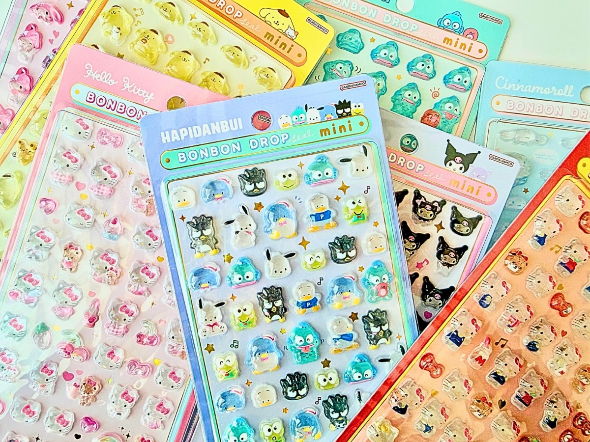 サンリオ ボンボンドロップシールミニ入荷情報｜ラインナップ・販売