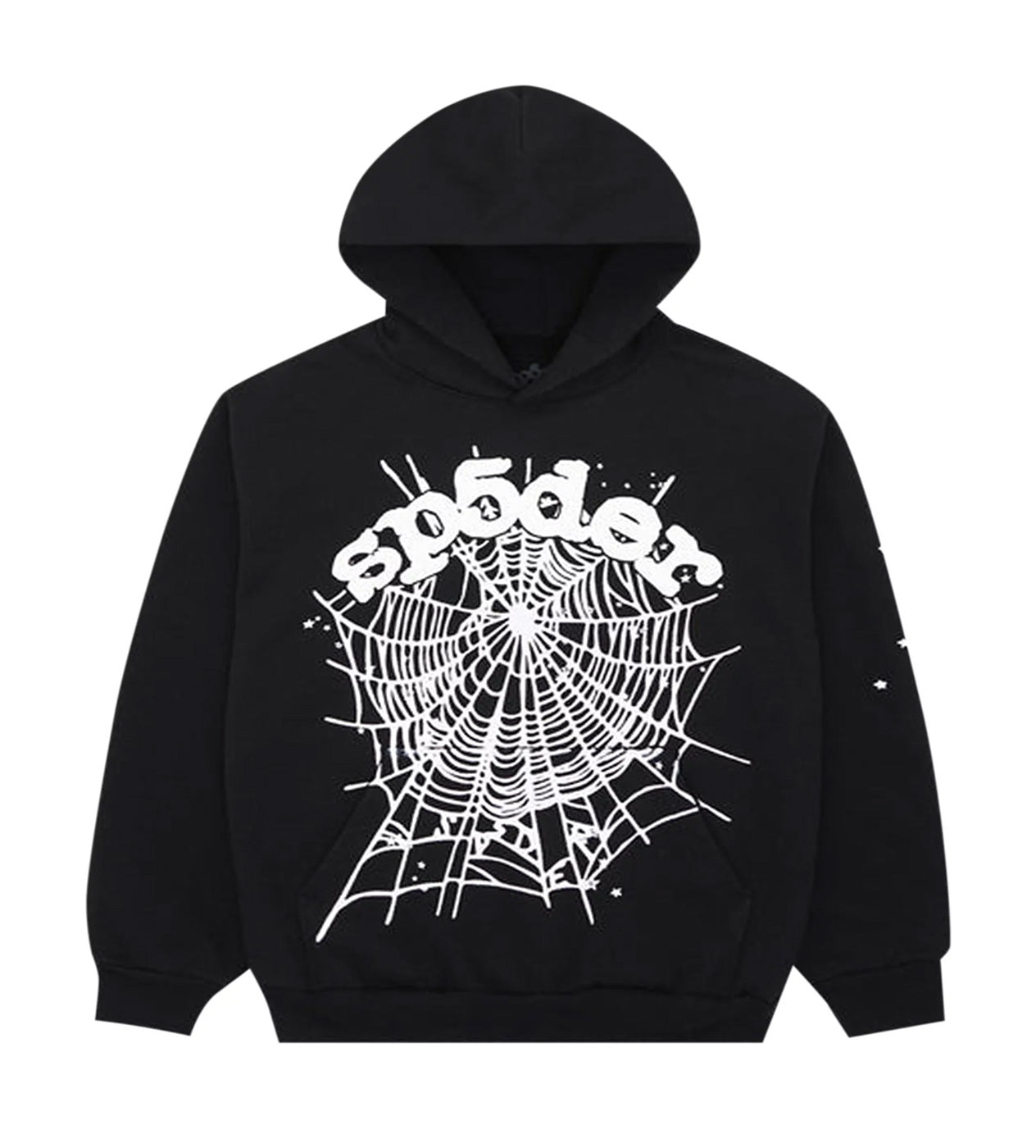 Sp5der OG Web Hoodie Black | Restock AR