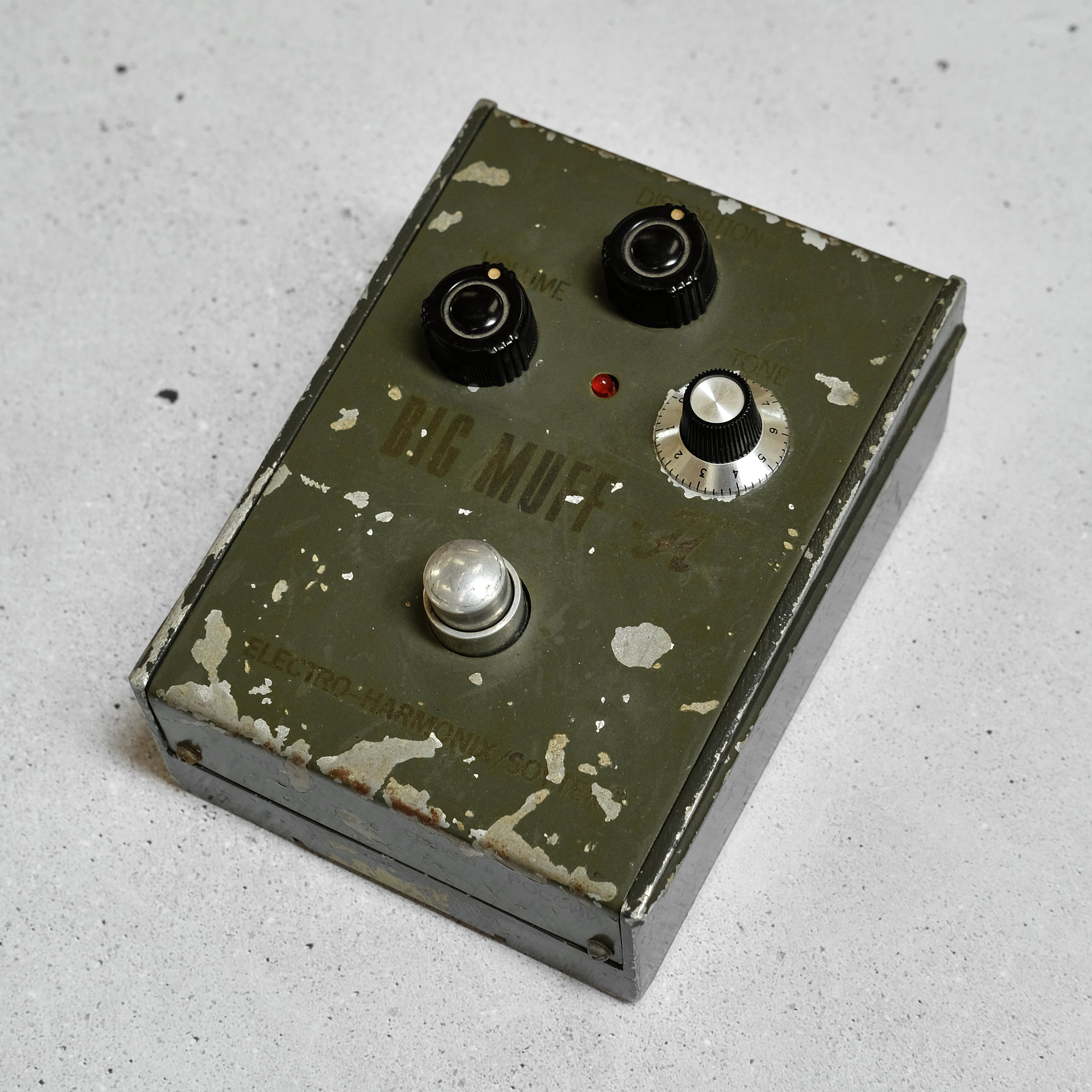 1994 Electro Harmonix 'Tall Font' Green Russian Big Muff – Replay