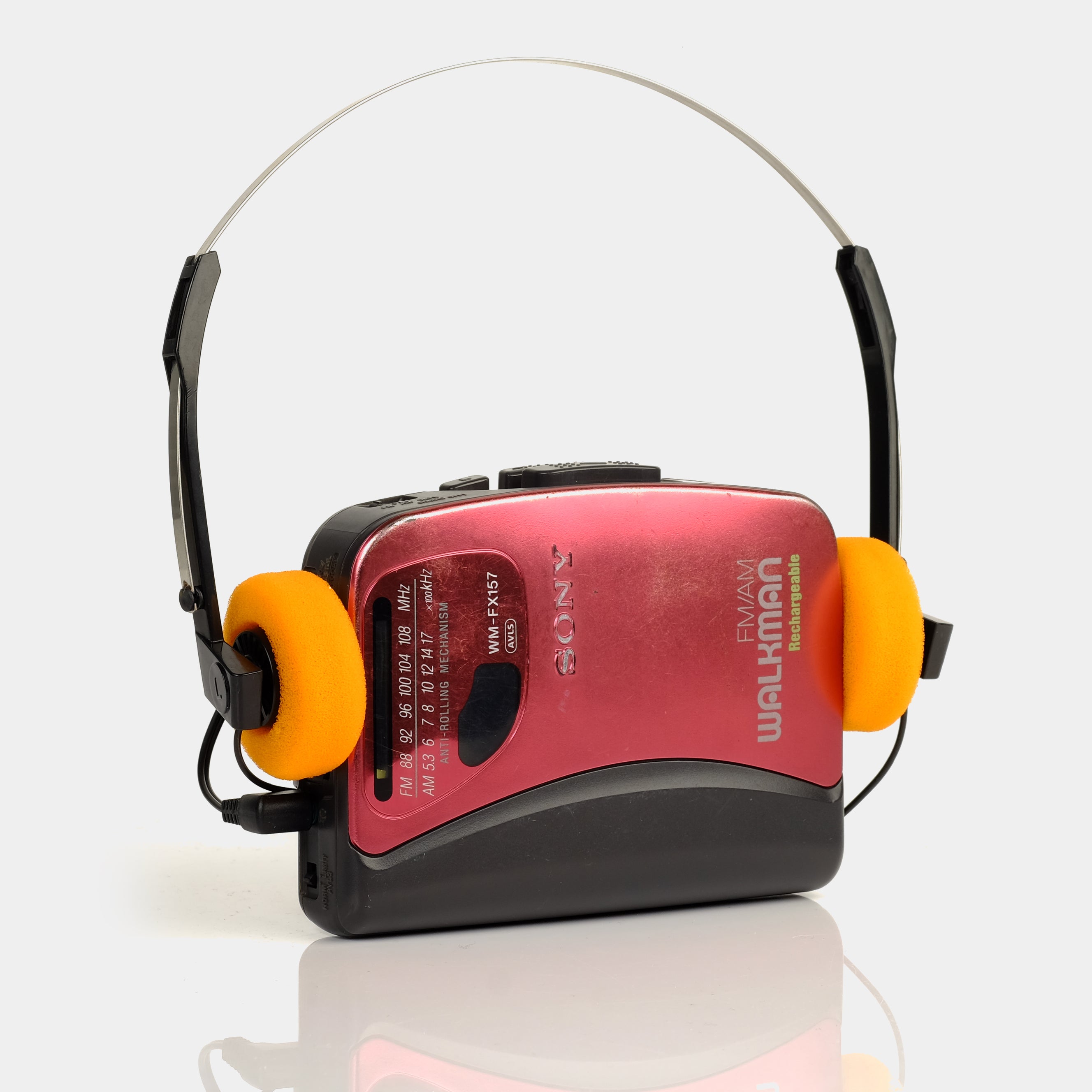 SONY WM-7 オートリバースカセットプレーヤー MDR-W5付き SONY WM-7