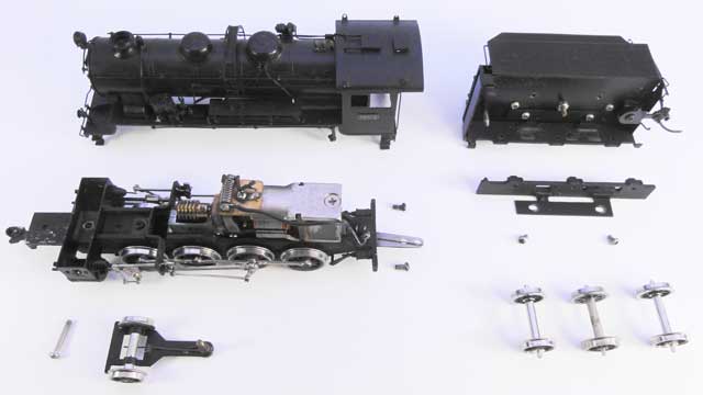 珊瑚模型店 HO】9600形 蒸気機関車（金属製）の紹介 全体詳細、分解