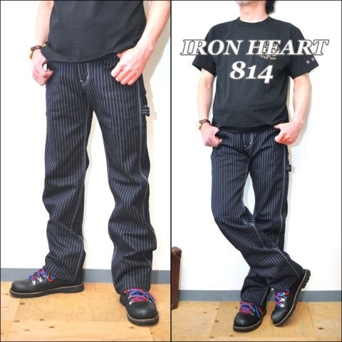 IRONHEARTアイアンハート ウォバッシュペインターパンツ814 | ブルー