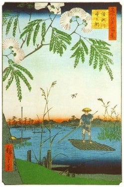 63景 綾瀬川鐘か淵 | 広重アナリーゼ～名所江戸百景の描かれた日～