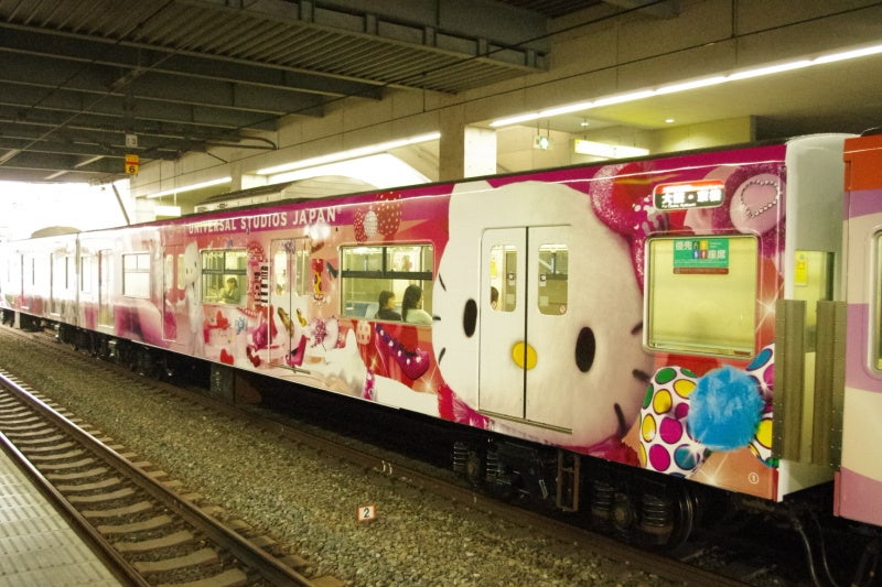 JR西201系USJﾗｯﾋﾟﾝｸﾞ車 | ふなたんのﾌﾞﾛｸﾞ