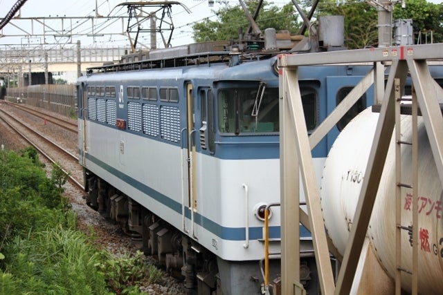 JR貨物【反射板とLED発光尾灯】～たまには後ろから～ | 昭和の鉄道写真