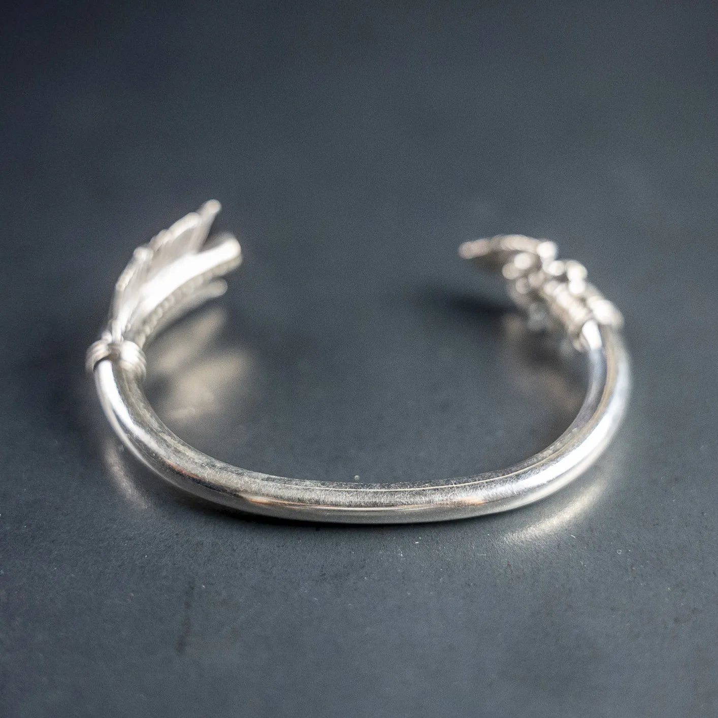 First Arrows 950 Silver Bangle BR067 – Made in Japan