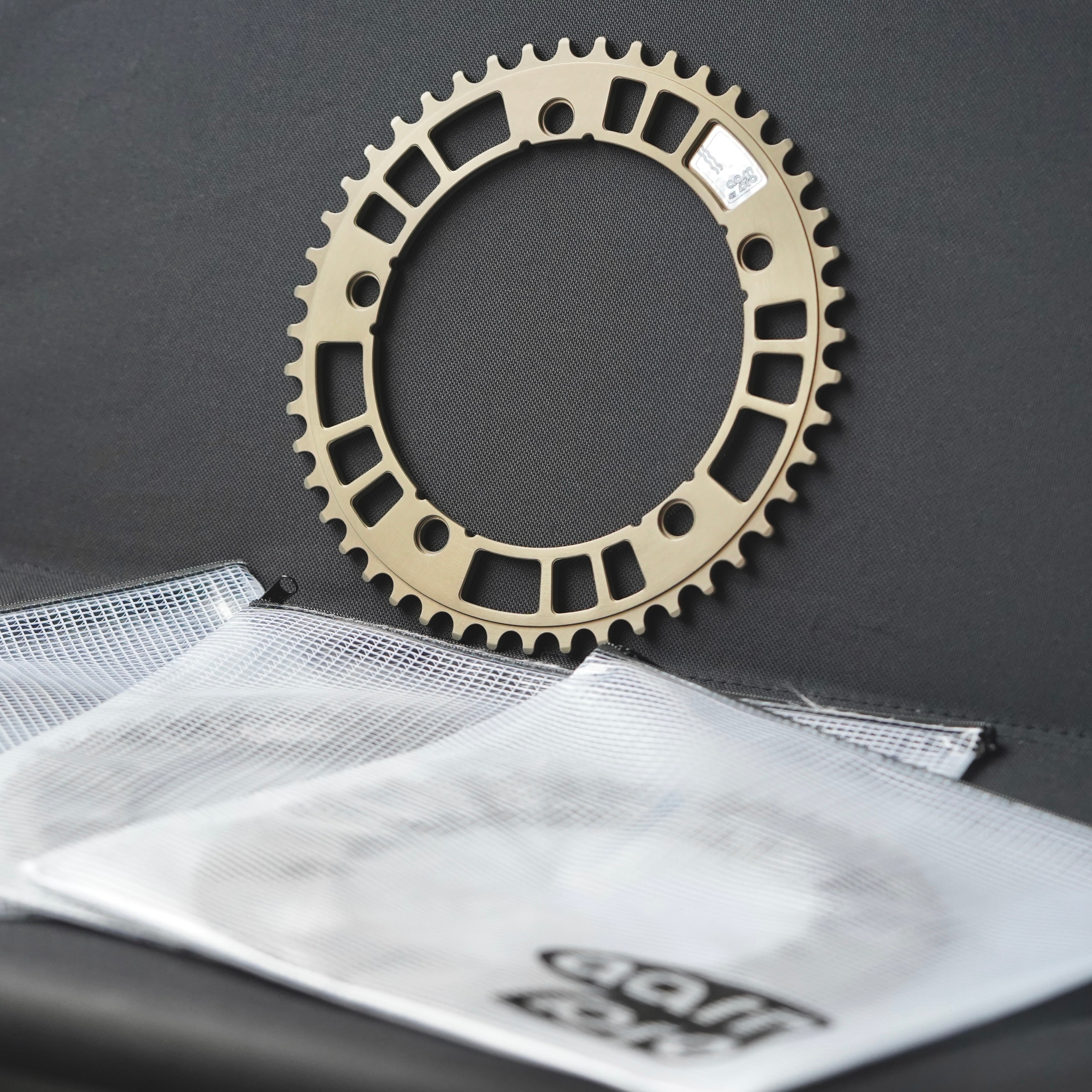 aarn pro チェーンリング 47T ゴールド AARN pro track chainring