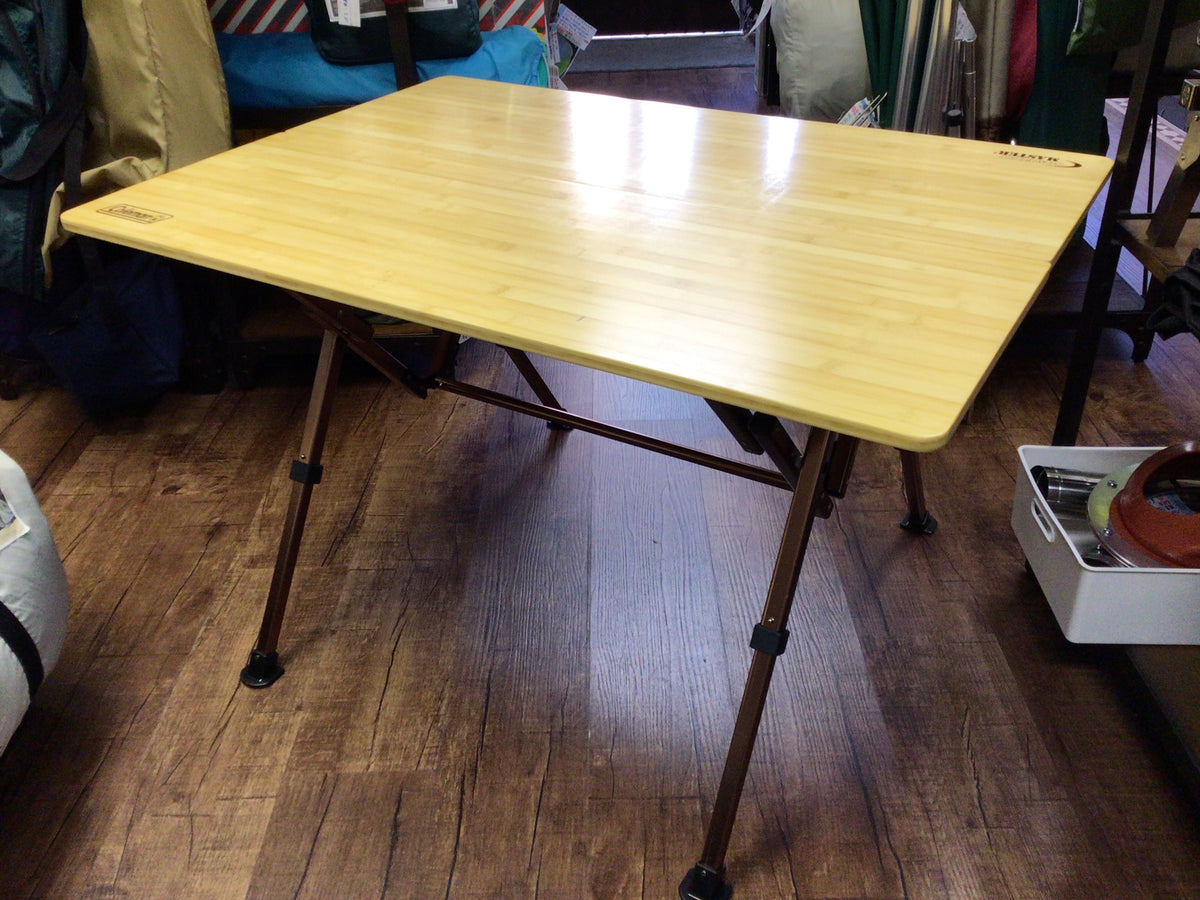 コールマン COMFORTMASTER BAMBOO LOUNGE TABLE コールマン