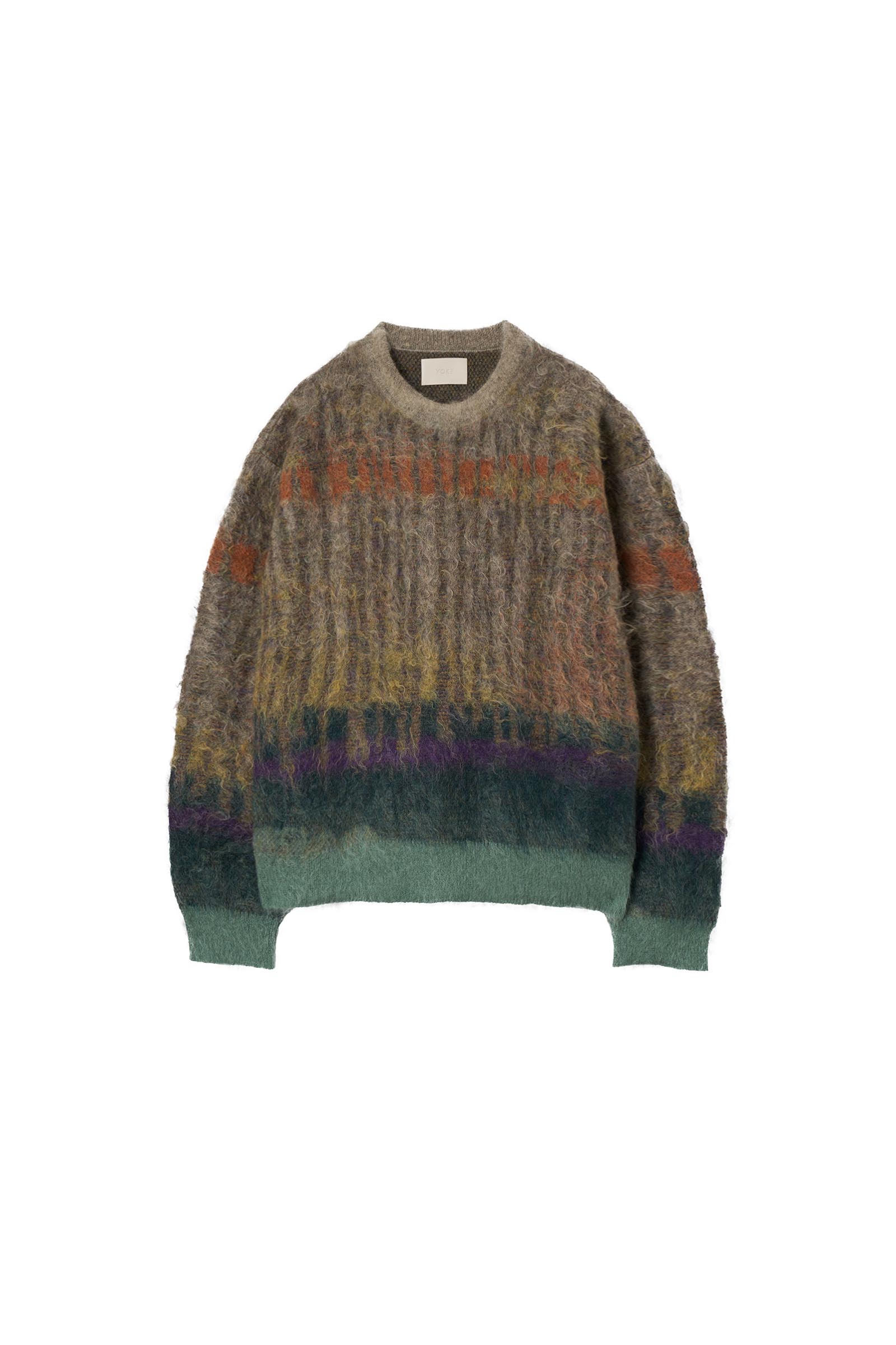 YOKE / TREE JACQARD MOHAIR SWEATER – carol ONLINE STORE