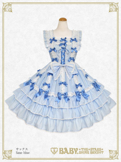 Ribbon ribbon bloomsジャンパースカート – BABY, THE STARS SHINE BRIGHT