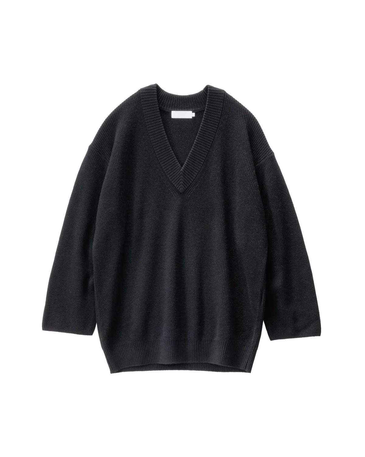 Graphpaper（グラフペーパー）/ Mercerized Fine Wool Oversized VNeck