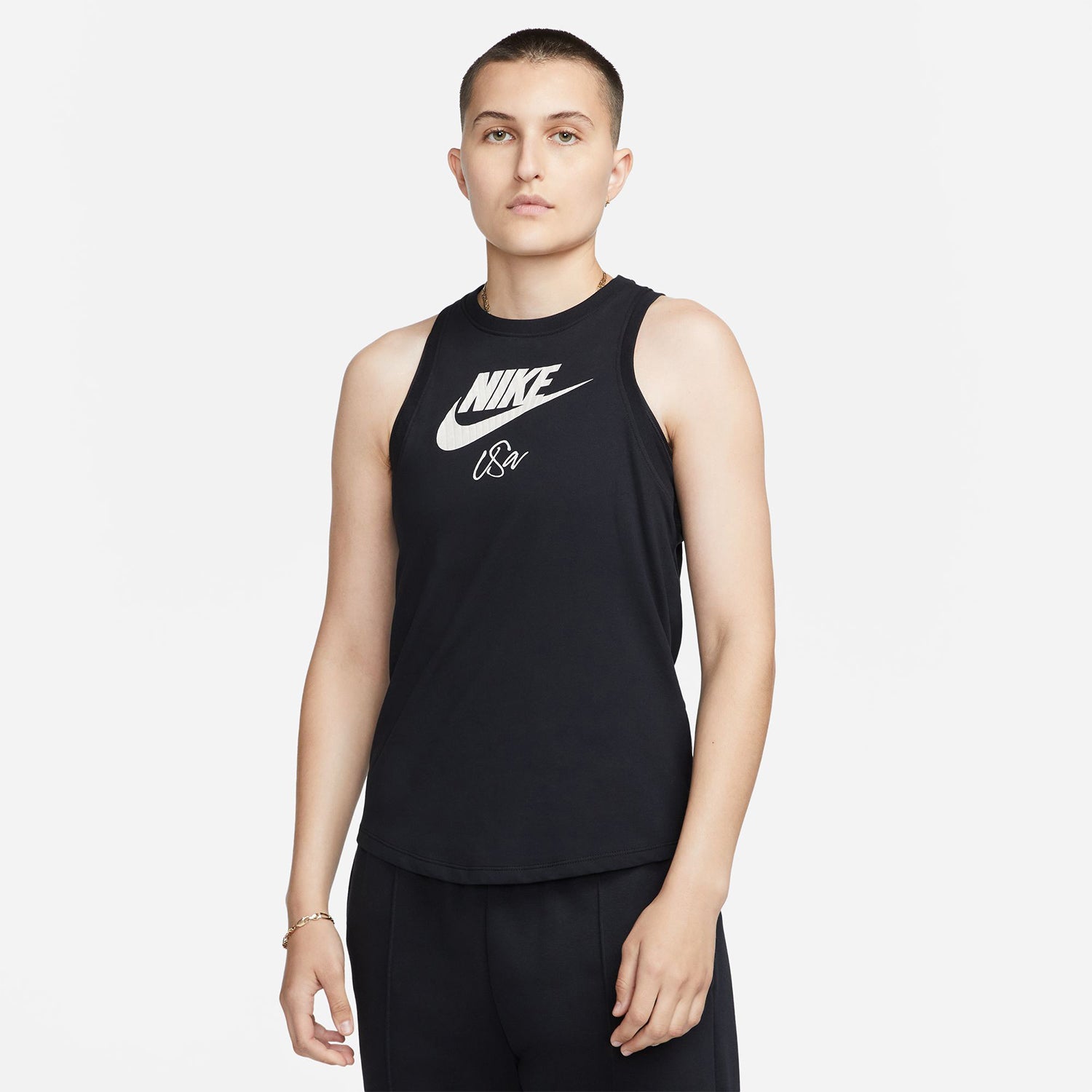 Women's Nike USWNT Futura Black Tank Top - Official U.S. Soccer Store