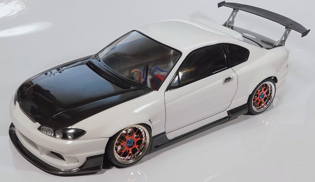 S15 シルビア 1/10 RCボディー