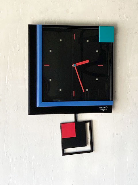 80's SEIKO セイコー ポストモダン デザイン ヴィンテージクロック