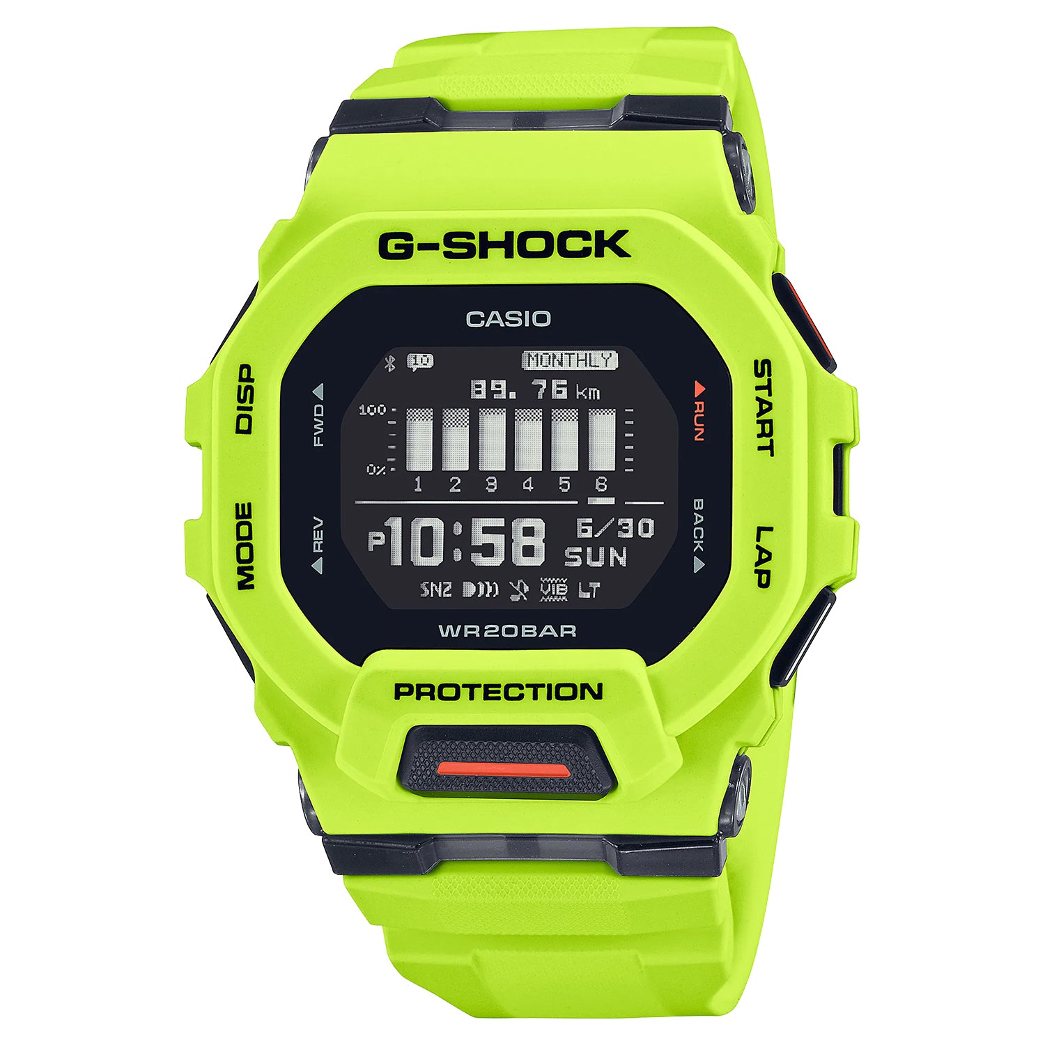 CASIO カシオ GBD-200-9* メンズ 腕時計 20気圧防水 10年保証