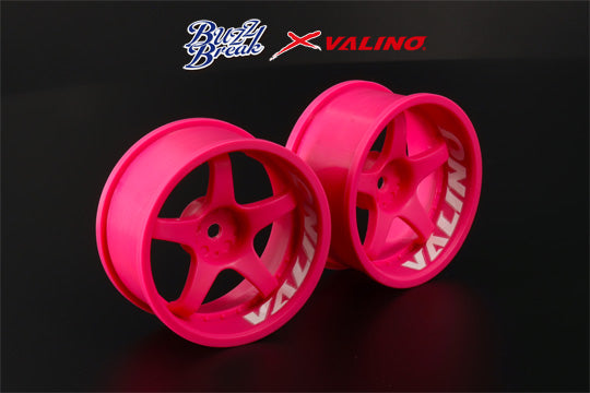 R-Spec Gokutan VALINO GV117D 26mm (7 offset - FLO PINK) (2 PACK) 1