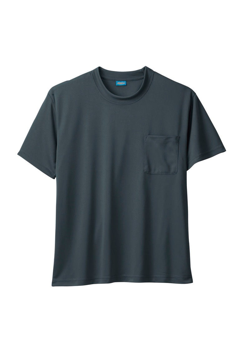 SOWA 50381 桑和 ハニカムメッシュ半袖Tシャツ（胸ポケット付）SS?8L