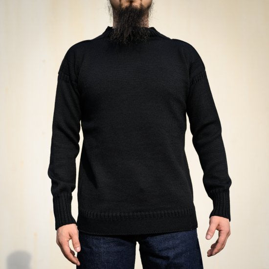 Guernsey Sweater Black – BONCOURA Official Online Store
