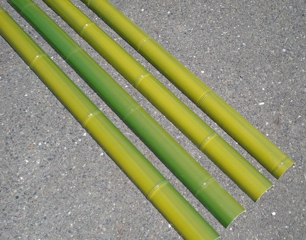 SKK 流しそうめん用 プラ竹（青竹）」【SKK佐々木工業】