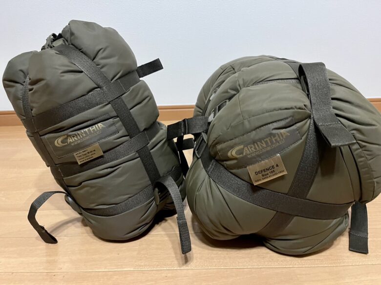 未使用品]カリンシア ディフェンス 4 寝袋 200cm Lサイズ 未使用品