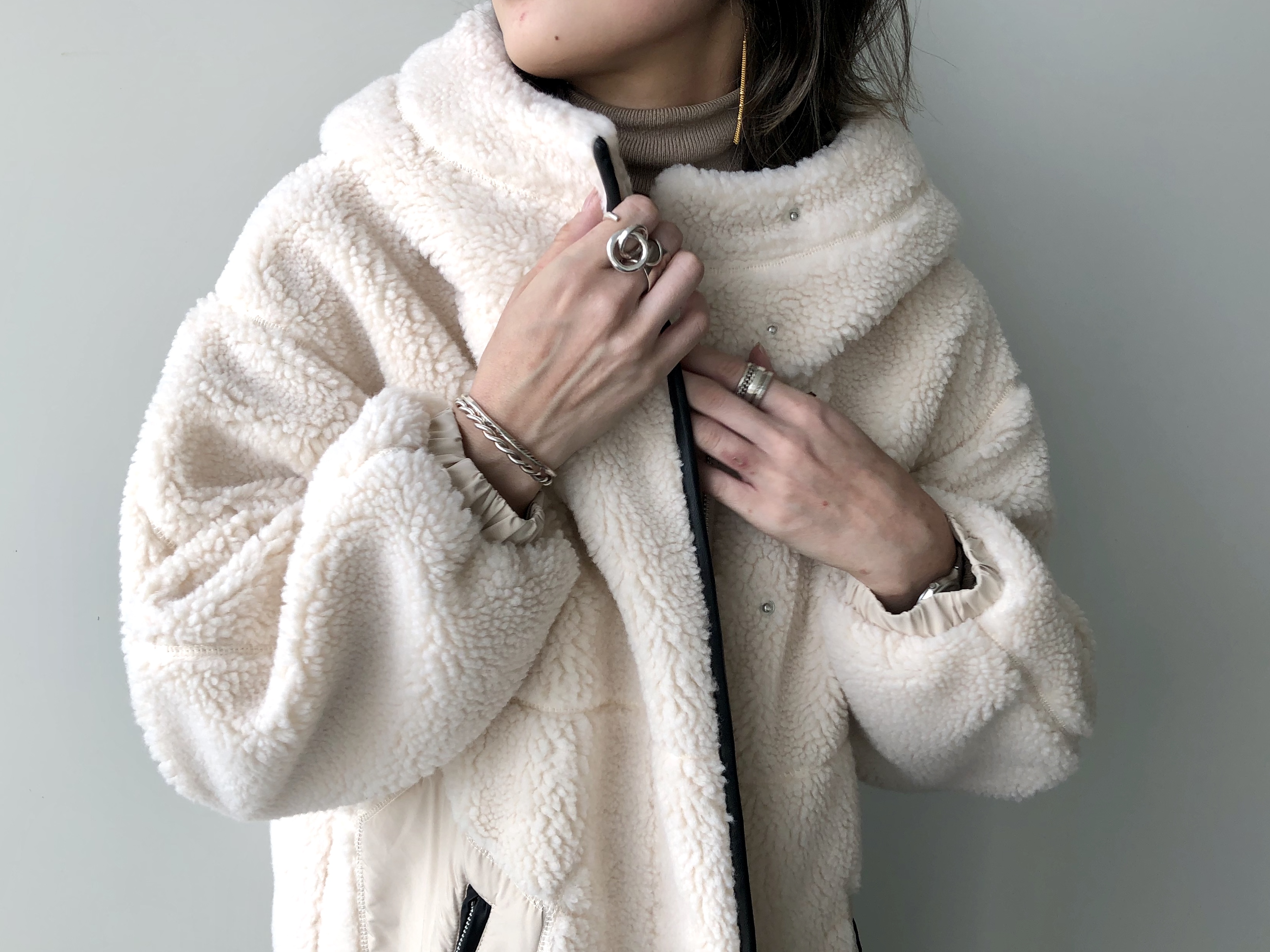 有楽町マルイ】Lallia Mu boa coat | Scrap Book [2020.11.06]