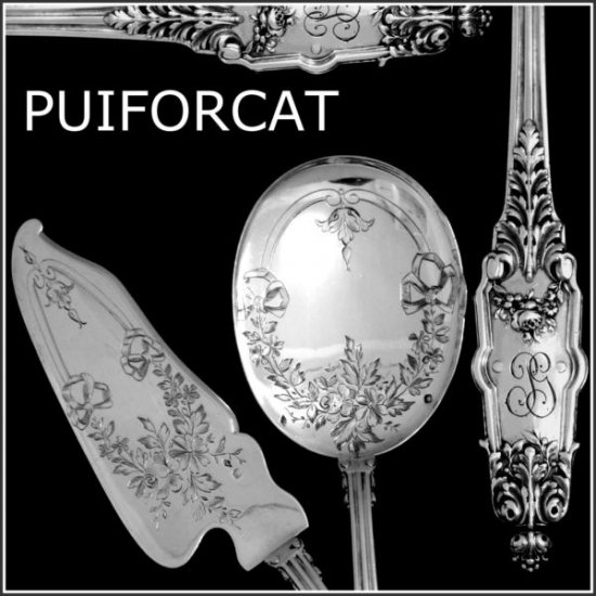 フランスの高級シルバーカトラリー ピュイフォルカ(PUIFORCAT) 芸術的