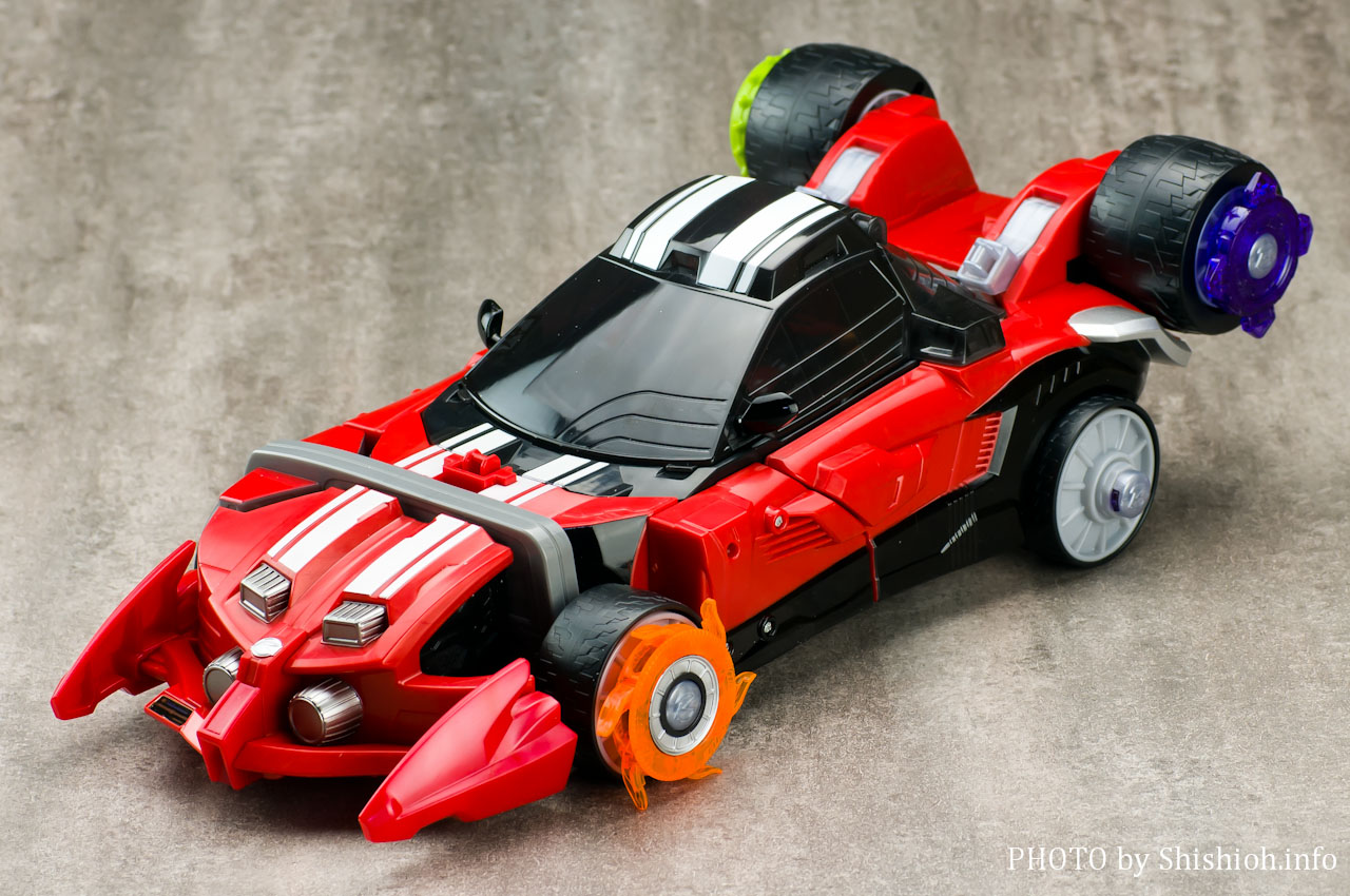 レビュー】 バンダイ 三段変形 DX トライドロン [仮面ライダードライブ]