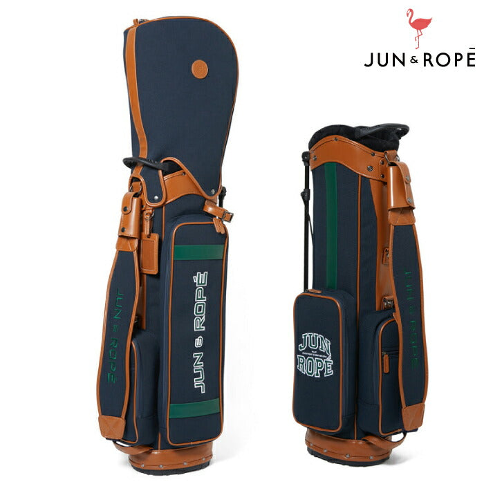 JUN&ROPE' ジュンアンドロペ メンズ レディース ゴルフバッグ 合皮