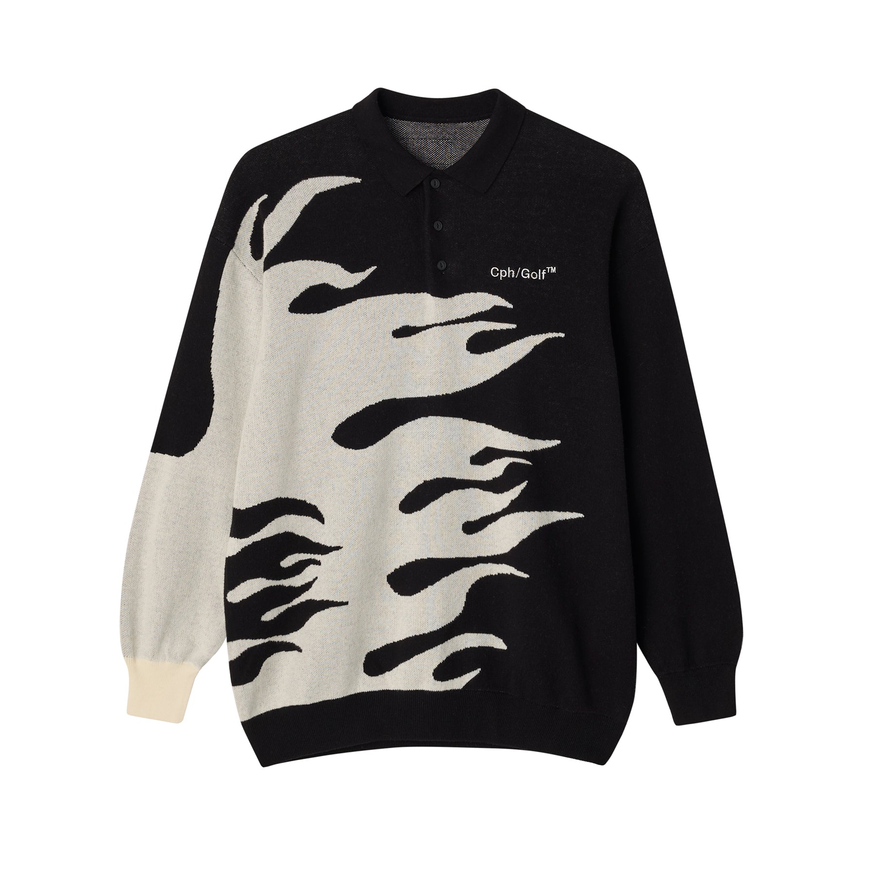 キャプテンズヘルム ゴルフ】#HORIZONTAL FIRE KNIT POLO – GQ SHOP
