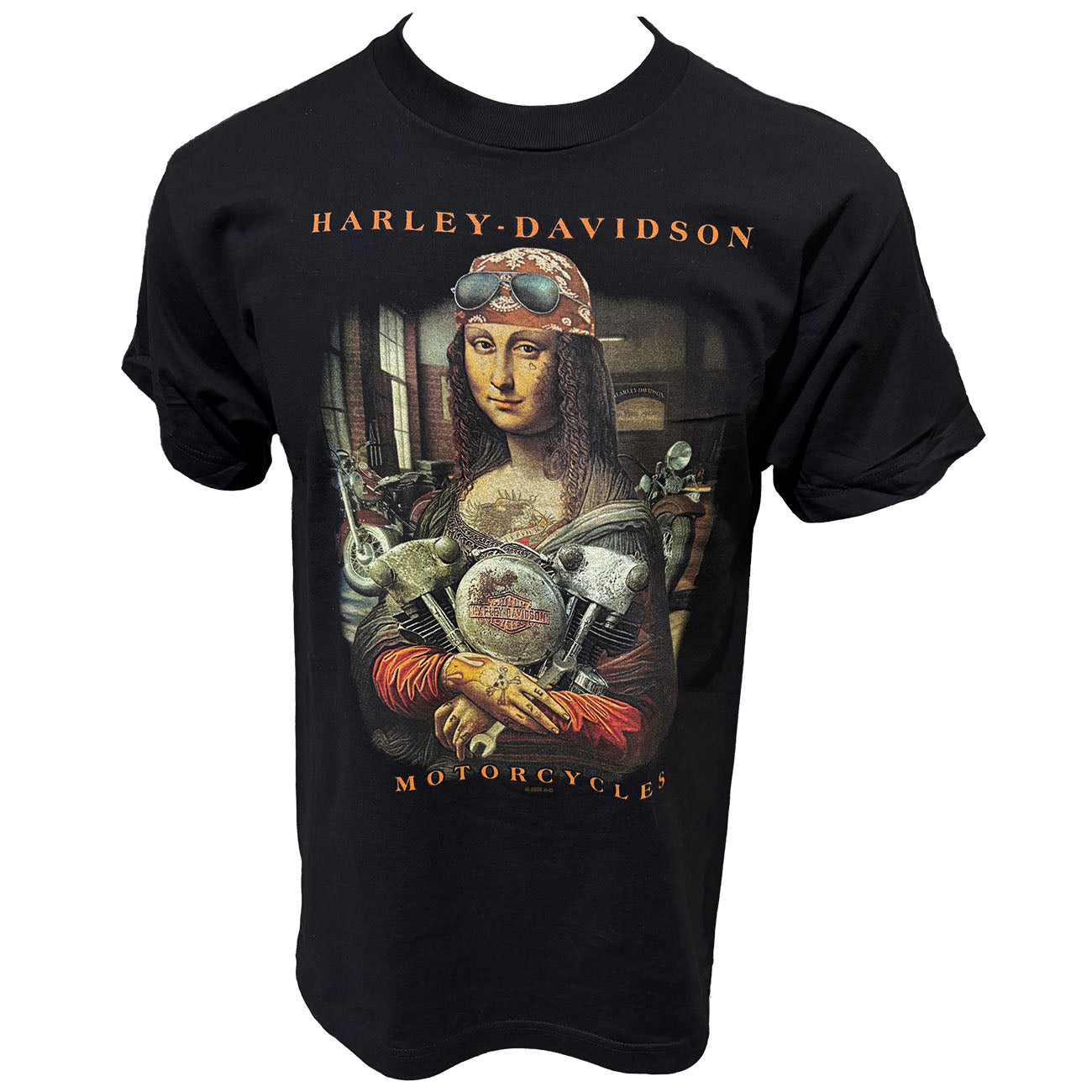 Teddy Morse's Daytona Harley-Davidson Men's Biker Mona Lisa Masterpiec