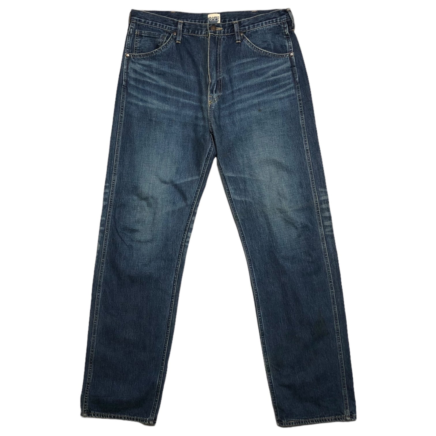A BATHING APE(アベイシングエイプ) 00's DENIM PANTS デニムパンツ 00