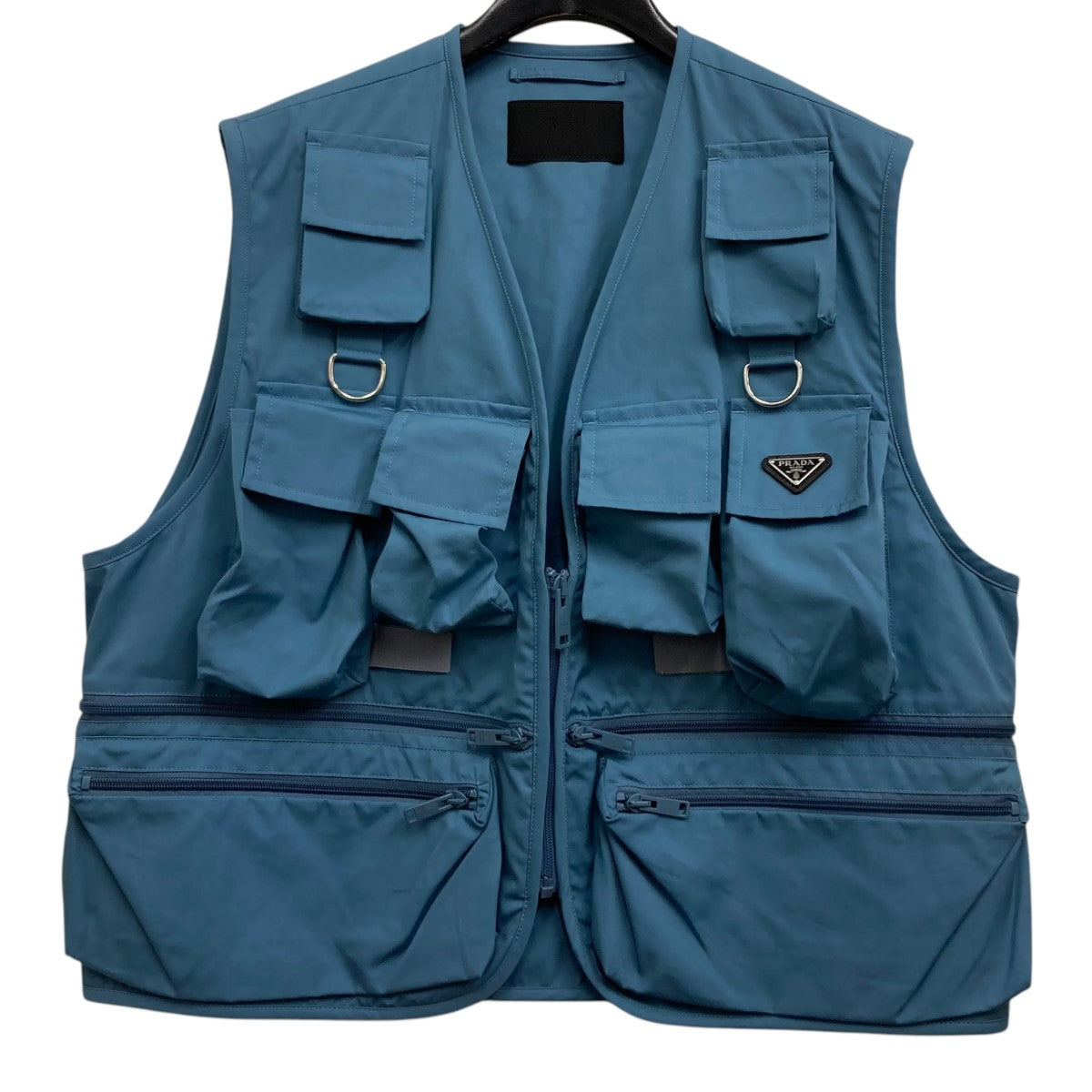 PRADA(プラダ) 24SS Re-Nylon ベスト SGC499 インディゴ サイズ XS