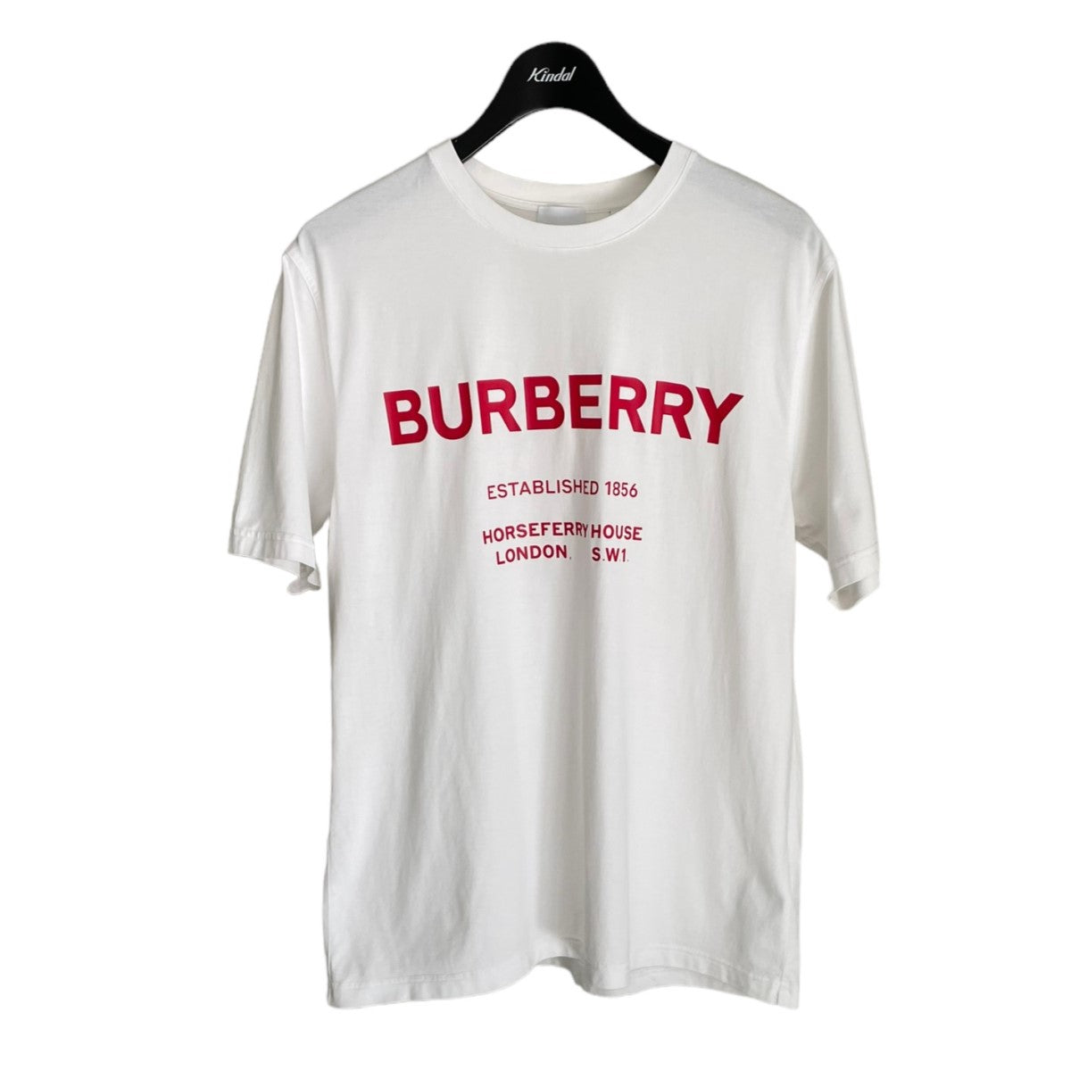 BURBERRY(バーバリー) ホースフェリーPTT ホワイト サイズ S｜【公式