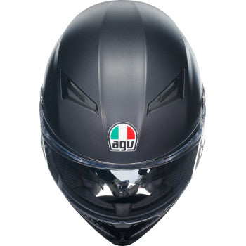 AGV K3 Full Face Helmet Matte Black – HelmetCountry.com