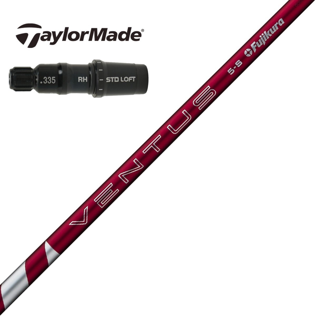 VENTUS TR RED 5s テーラーメイドスリーブ VENTUS TR レッド 5S